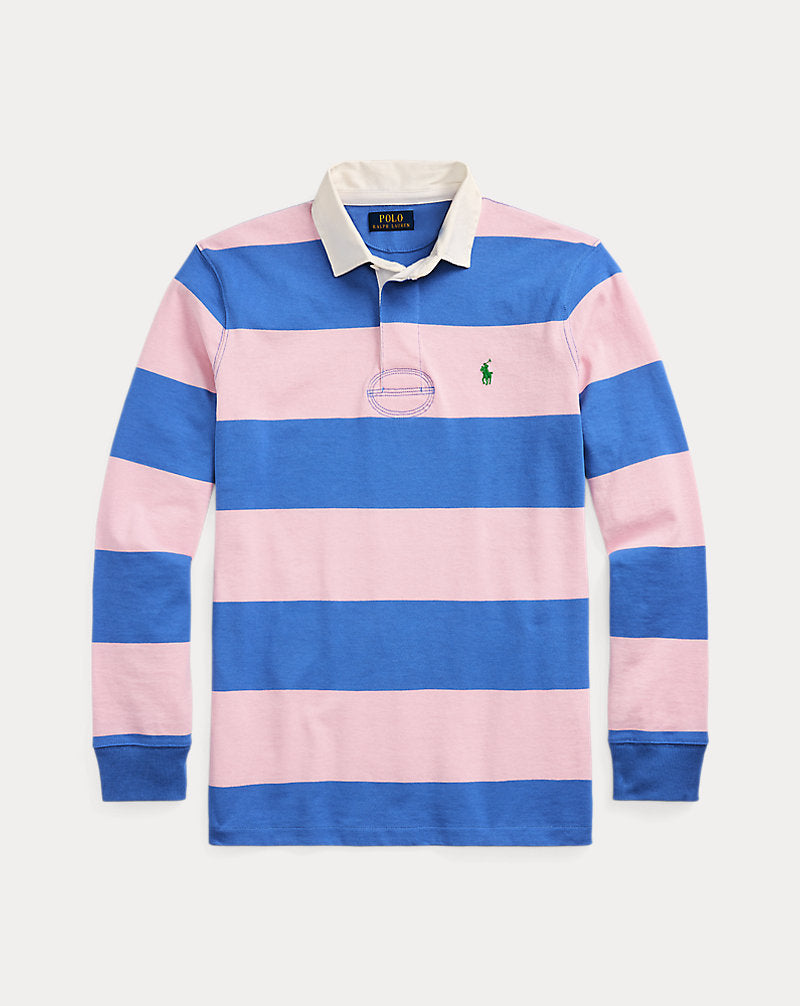 The Iconic Rugby Shirt Garden Pink/Blue