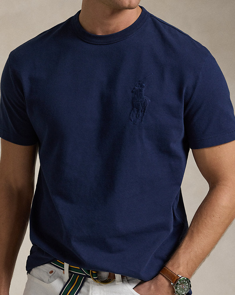 Classic Fit Big Pony Jersey T-Shirt Cruise Navy