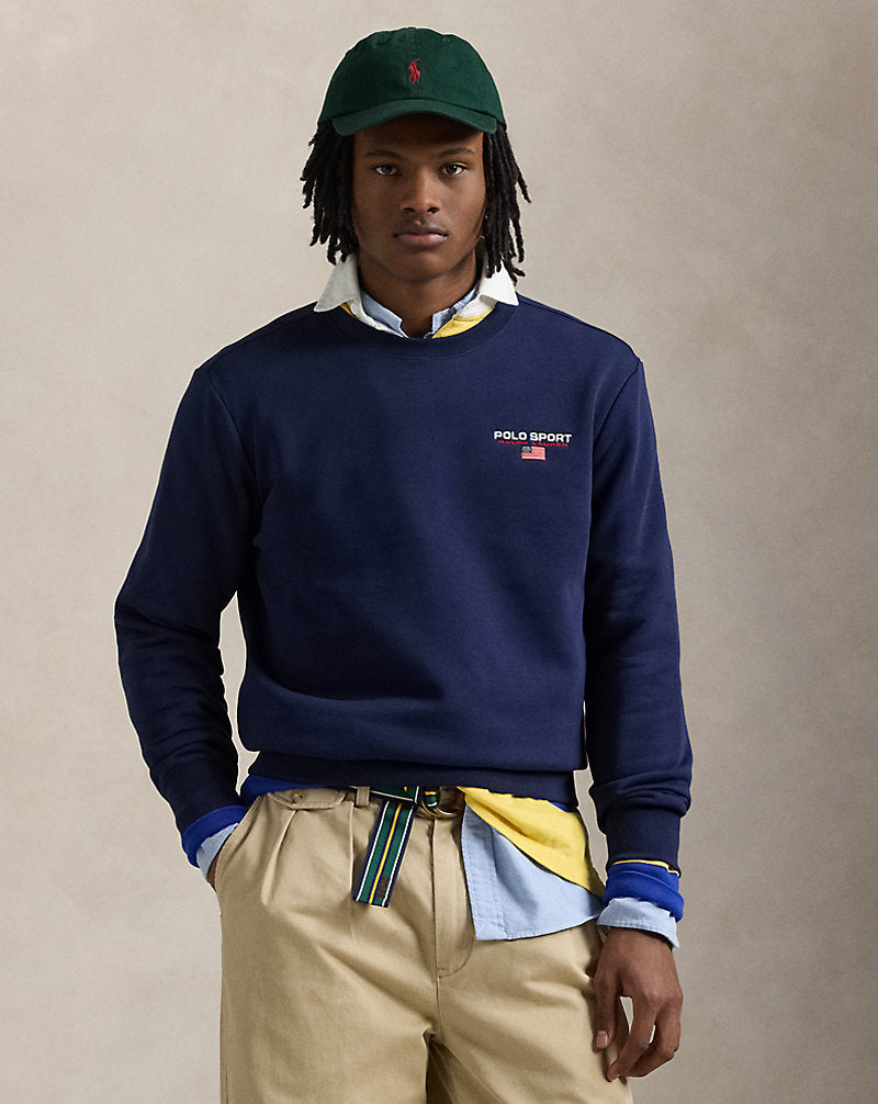 Polo Sport Fleece Sweatshirt Cruise Navy/White