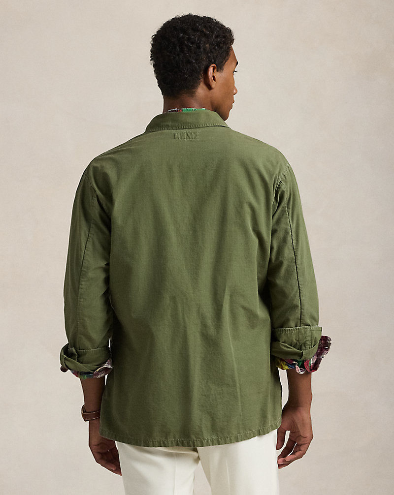 Ripstop Utility Overshirt Olive