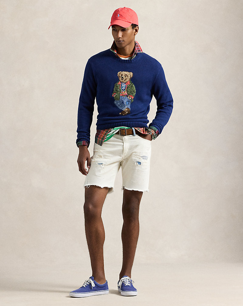 Polo Bear Cotton Jumper Freshwater Tahiti Be