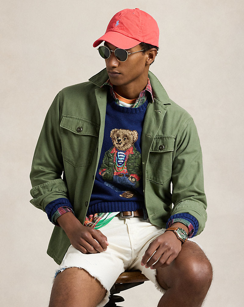 Polo Bear Cotton Jumper Freshwater Tahiti Be
