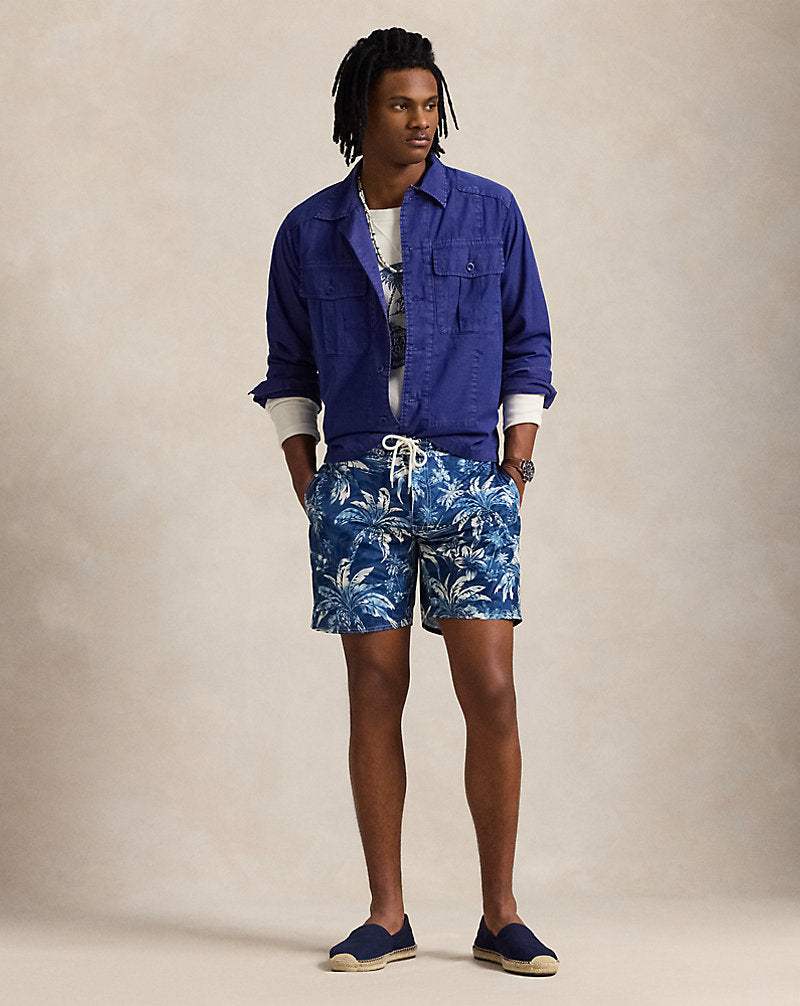 Twill Overshirt Chalet Blue