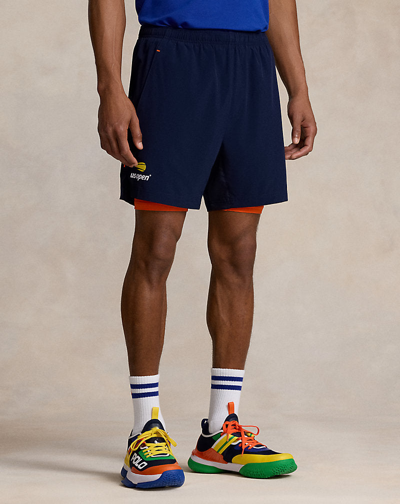 US Open 15-cm Ball Crew Short Refined Navy