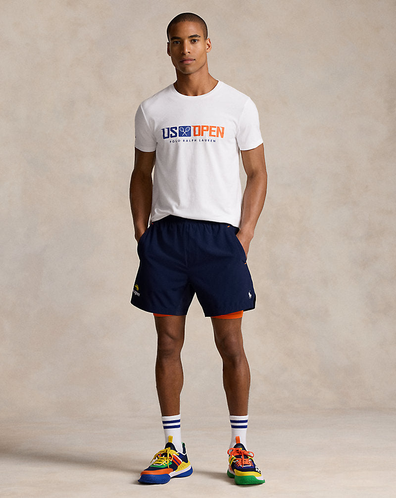 US Open Jersey Graphic T-Shirt White