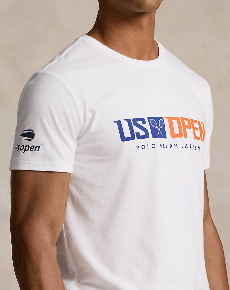 US Open Jersey Graphic T-Shirt White