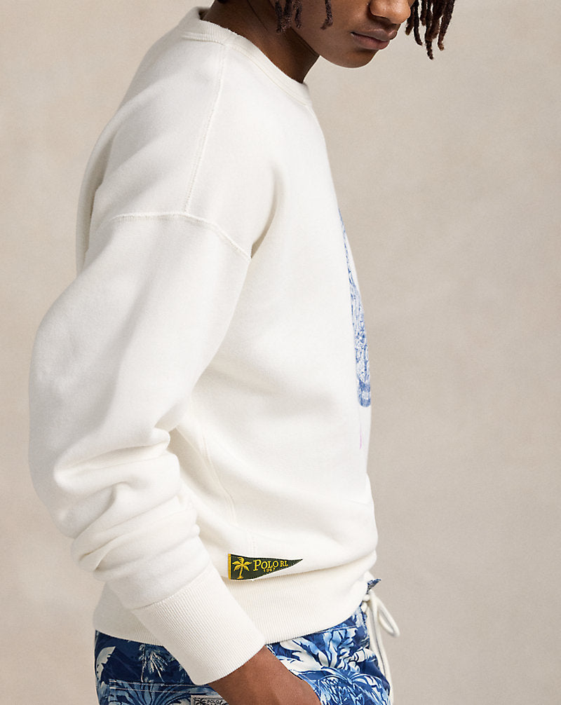 Vintage Fit Fleece Graphic Sweatshirt Nevis