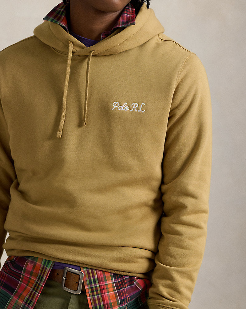 Polo Bear Fleece Hoodie Camel Explorer Bear