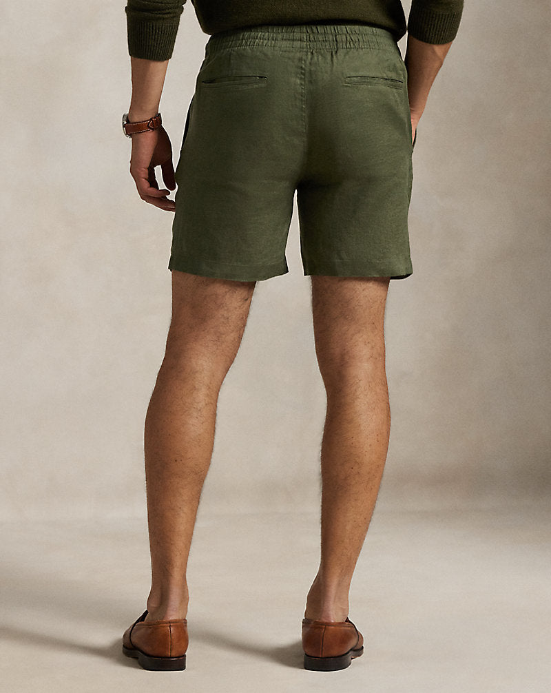 15 cm Polo Prepster Linen Short New Olive
