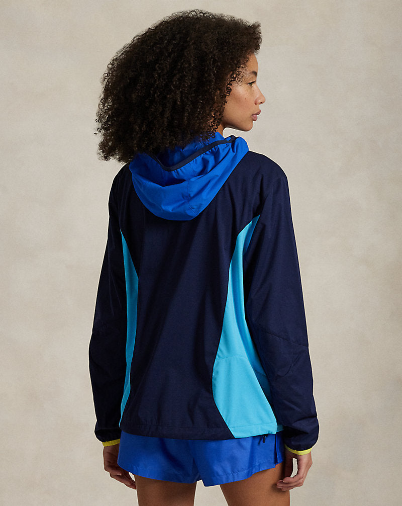 Australian Open Packable Jacket Ceramic White Multi