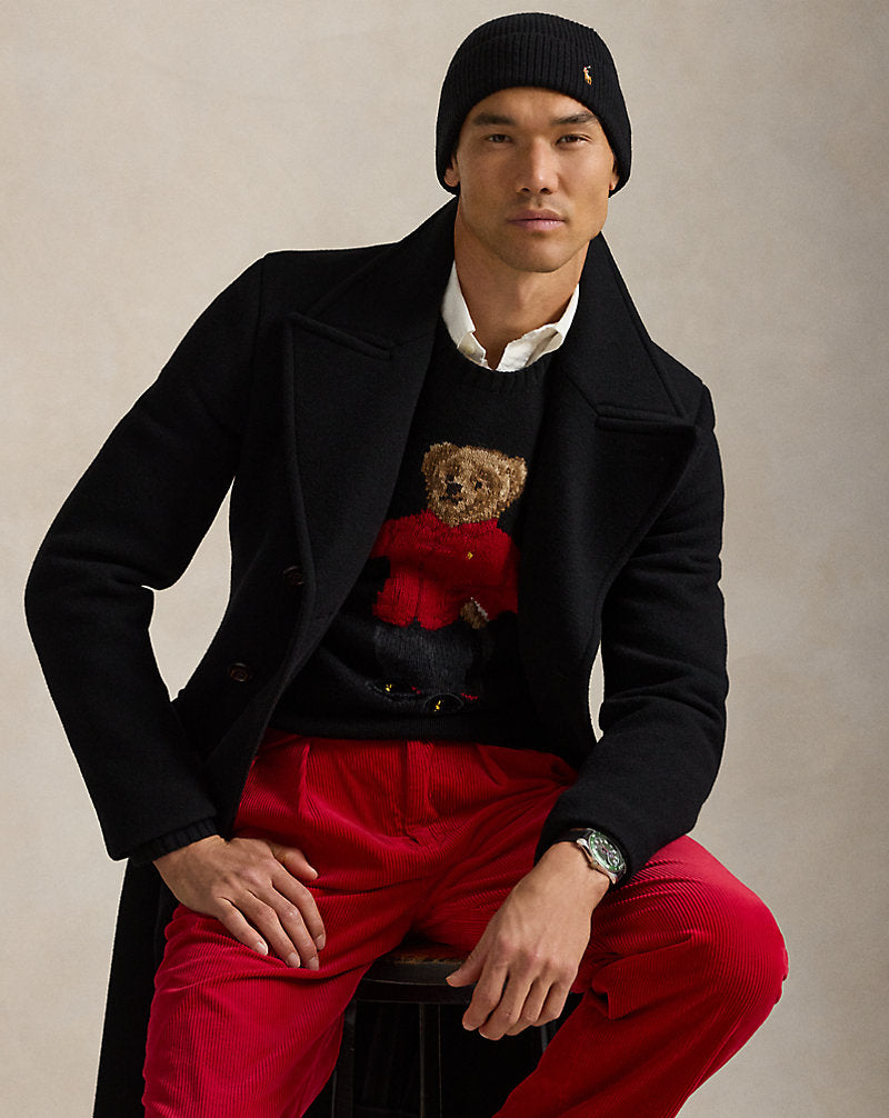 Lunar New Year Polo Bear Jumper Polo Black