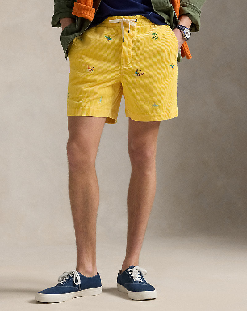 15 cm Polo Prepster Corduroy Short Beach Yellow