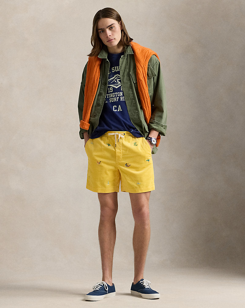 15 cm Polo Prepster Corduroy Short Beach Yellow