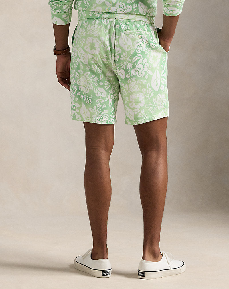 19 cm Floral Spa Terry Short Mangrove Pistacho