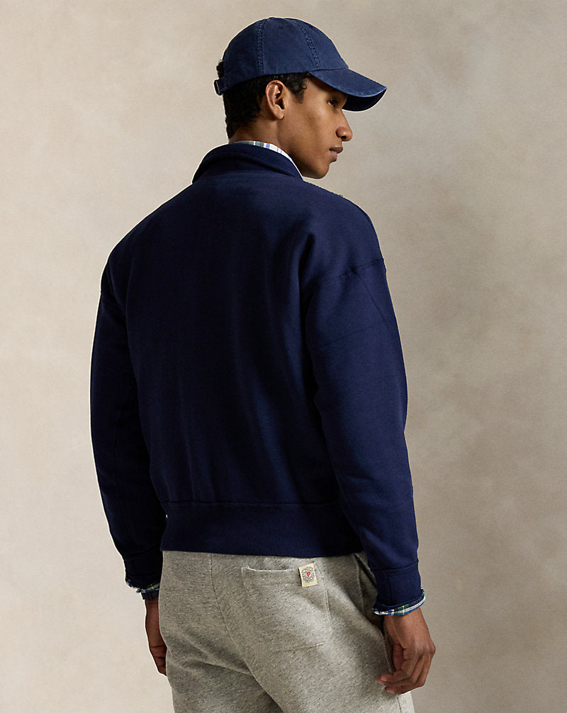Vintage Fit Logo Fleece Sweatshirt Cruise Navy