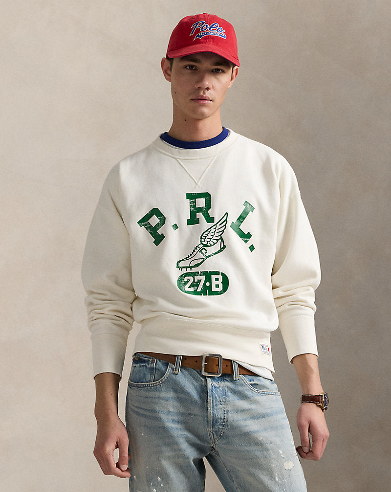 Vintage Fit Logo Fleece Sweatshirt Nevis