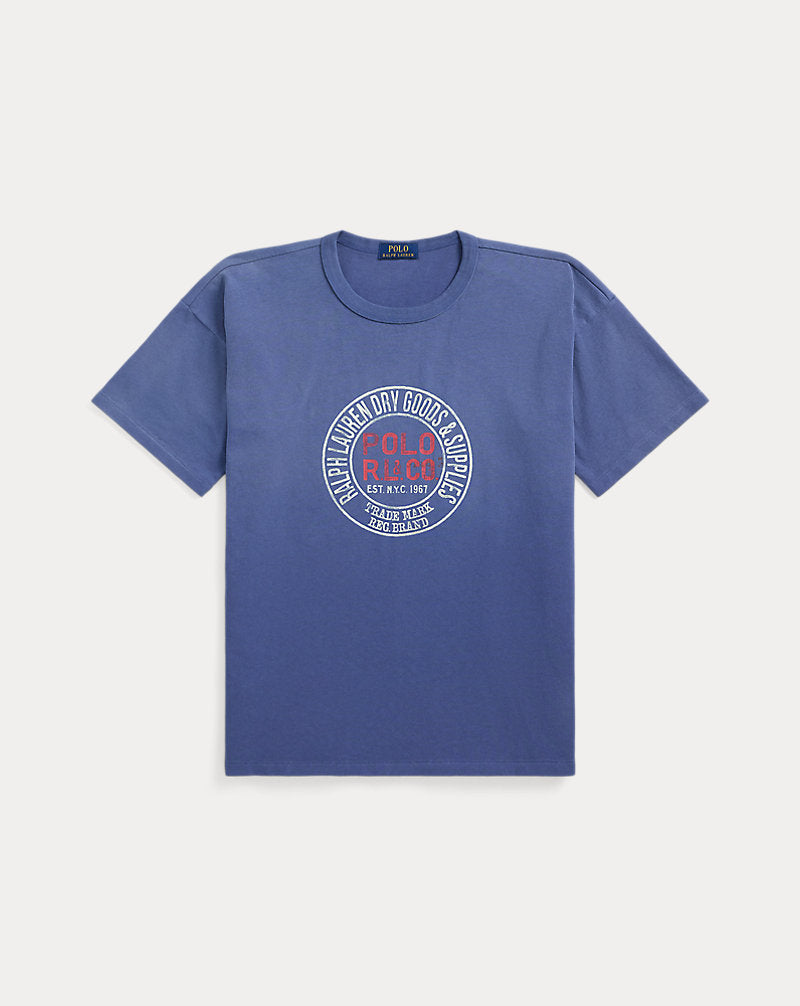 Classic Fit Jersey Graphic T-Shirt Old Royal