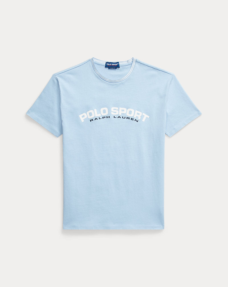 Classic Fit Polo Sport Jersey T-Shirt Bluebell