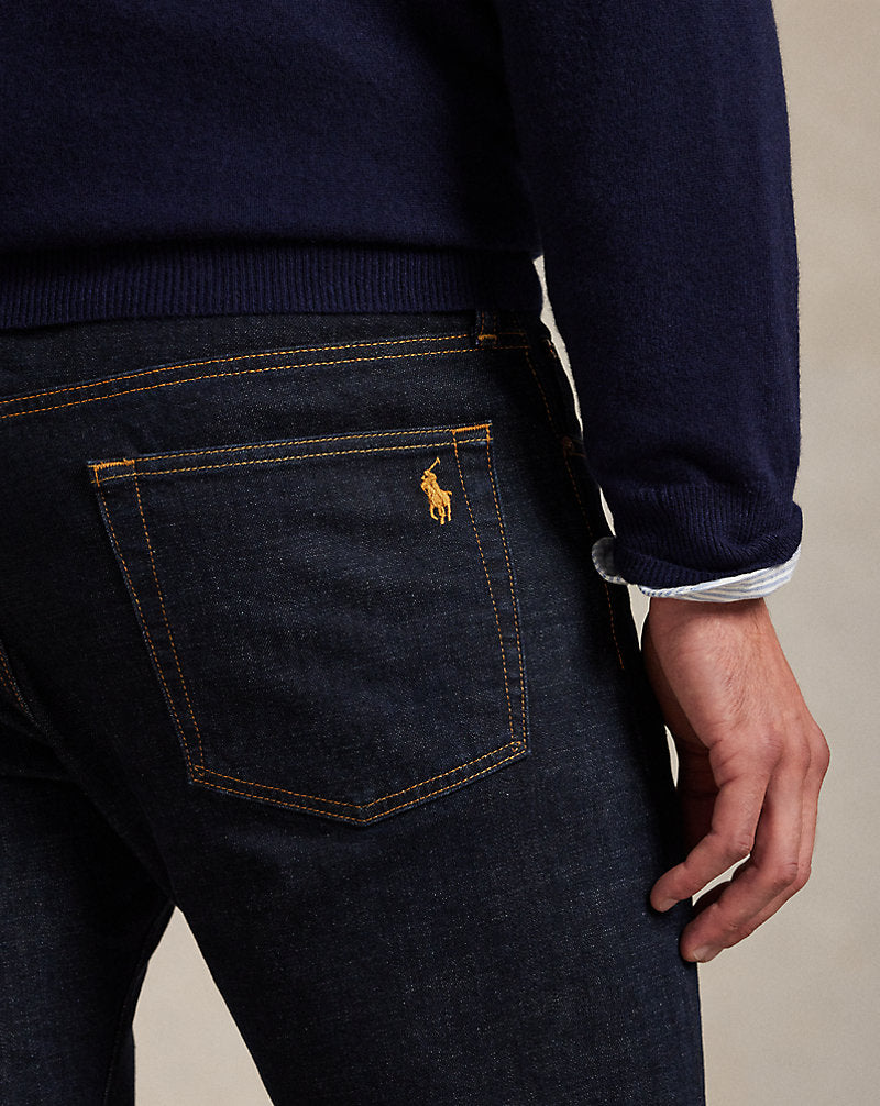 Hampton Relaxed Straight Jean Rinse Stretch