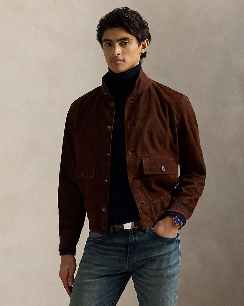 Suede Jacket Brown