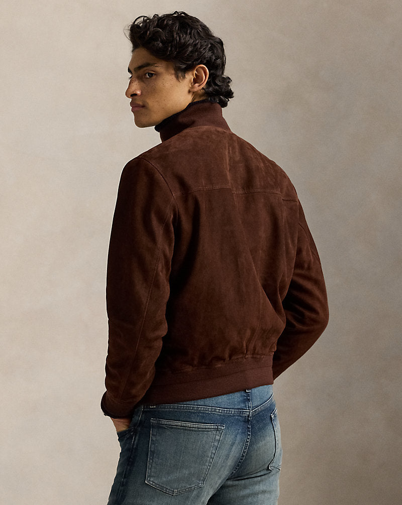 Suede Jacket Brown