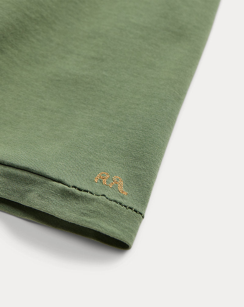 Garment-Dyed Pocket T-Shirt Green
