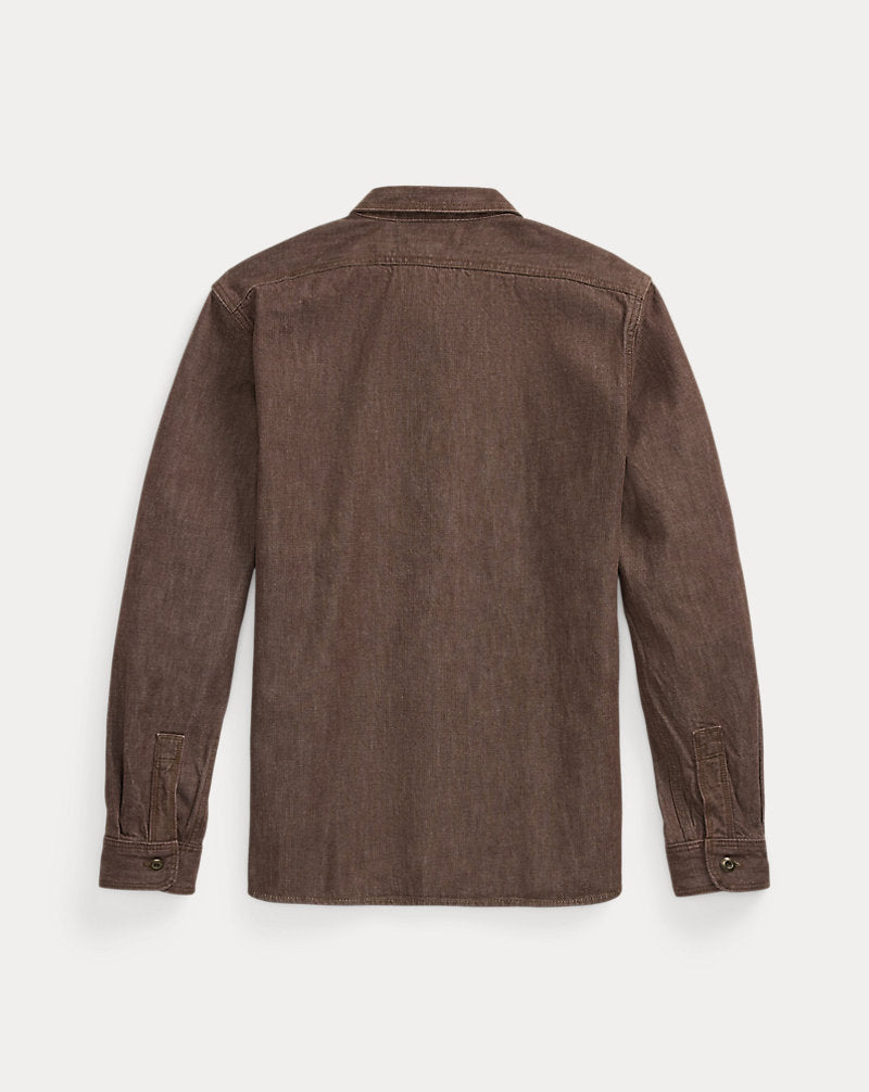 Denim Workshirt Brown