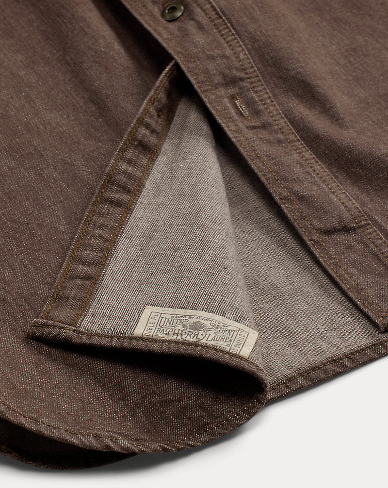 Denim Workshirt Brown