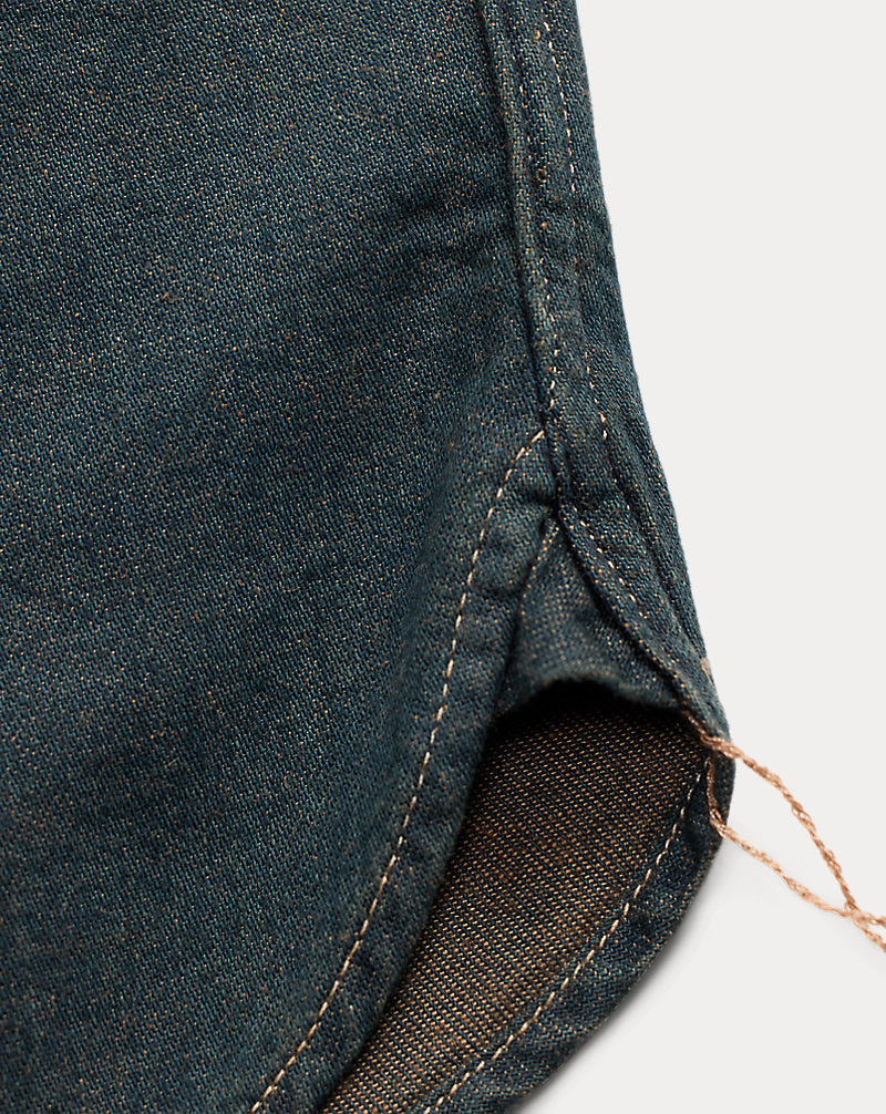Indigo Denim Workshirt Indigo Rinse