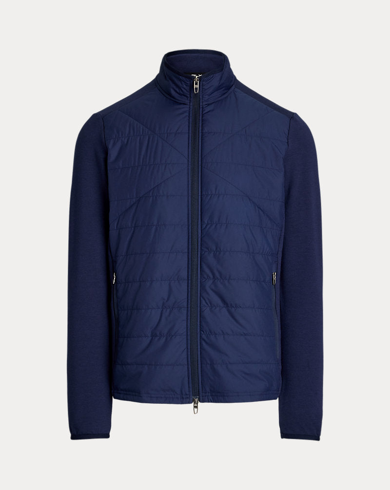 Hybrid Mockneck Jacket Refined Navy