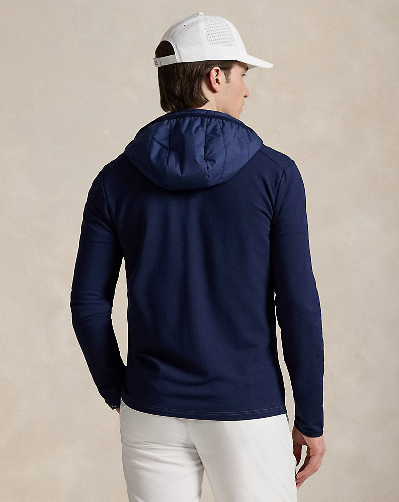 Hybrid Hooded Jacket Refined Navy/Khaki