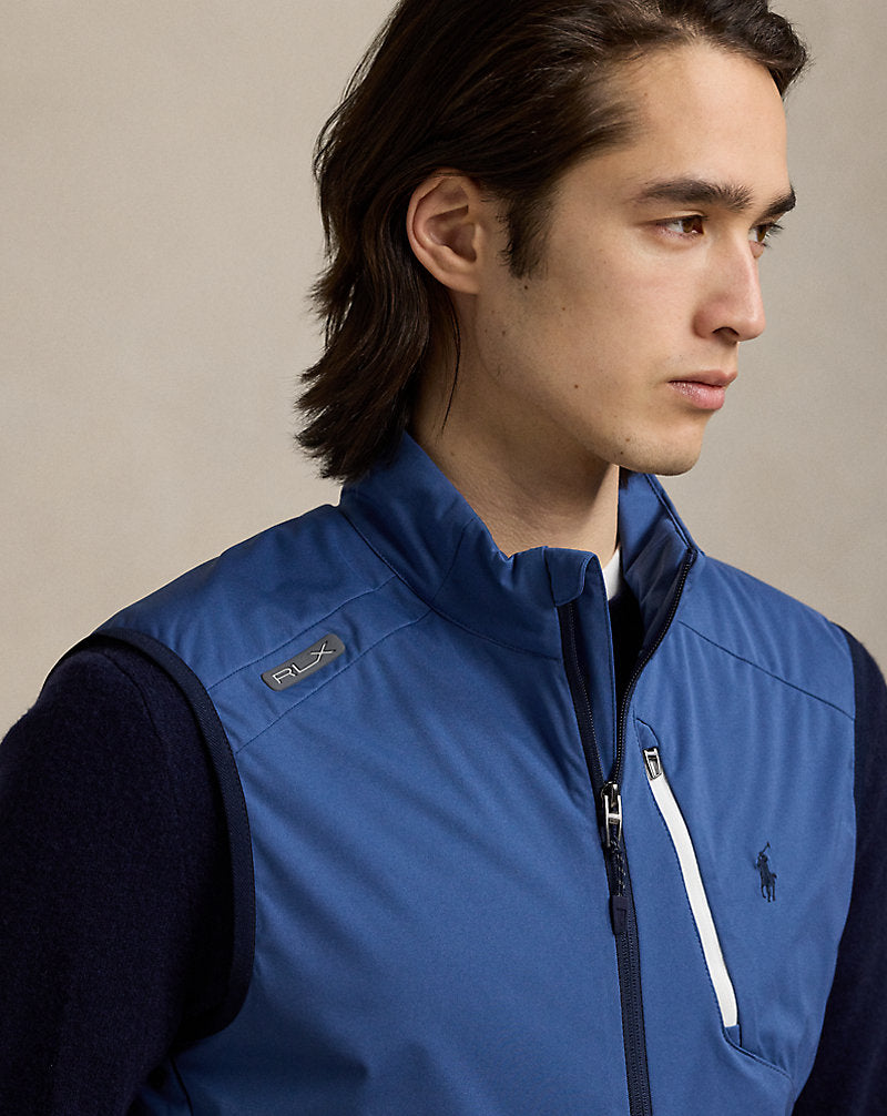 Packable Mockneck Gilet Old Royal