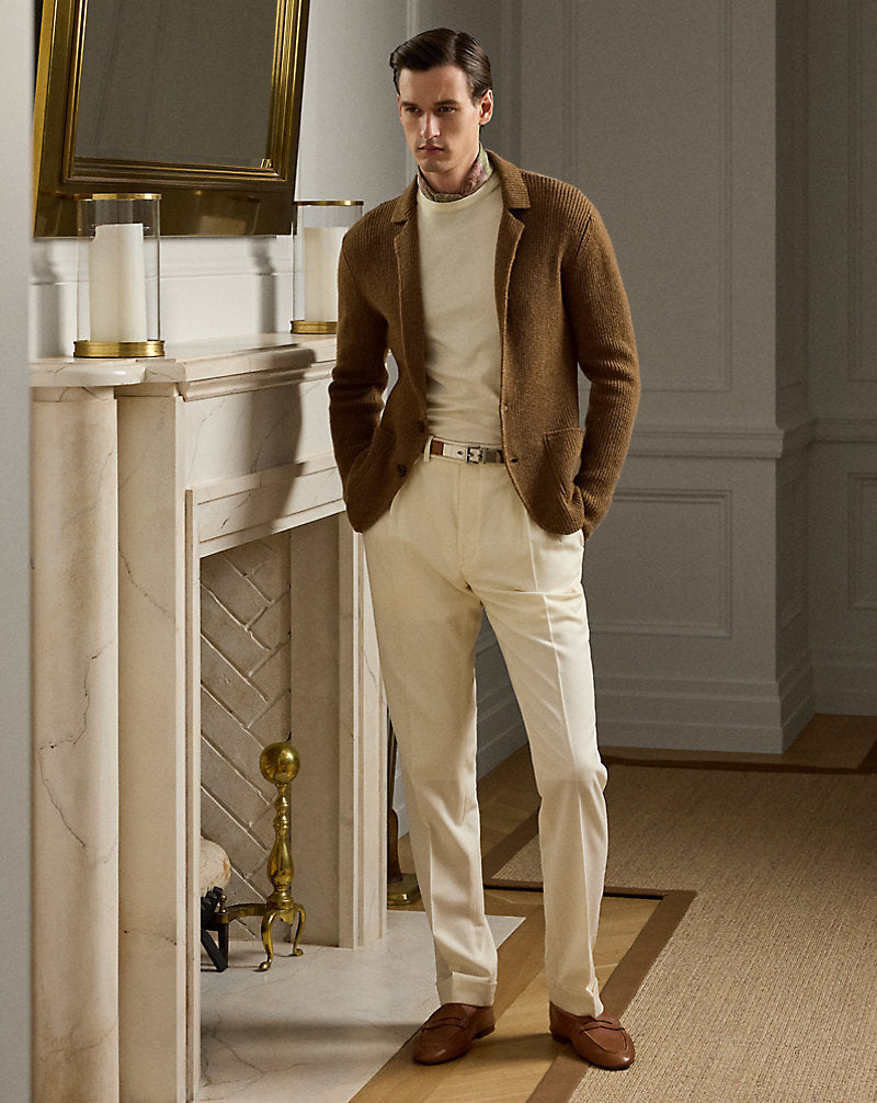 Interlock Crewneck T-Shirt Classic Cream
