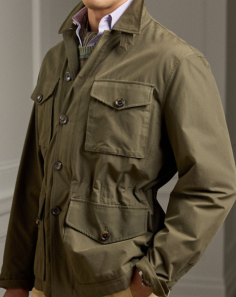 Johnson Twill Four-Pocket Jacket Thicket Moss