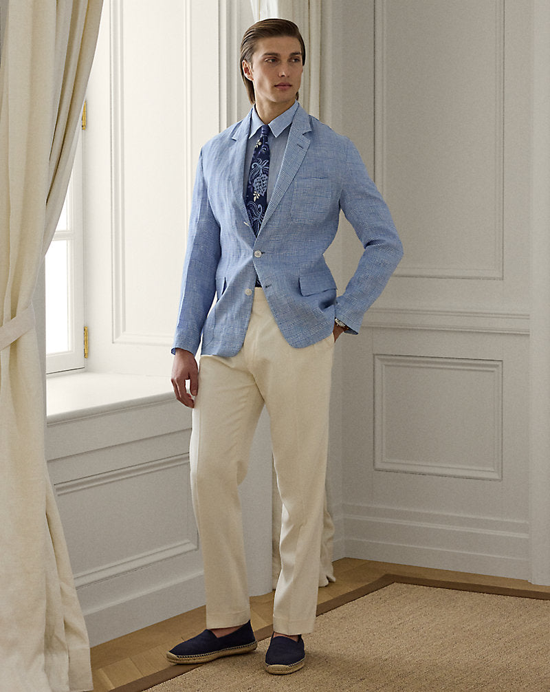 Linen Chambray Shirt Light Blue