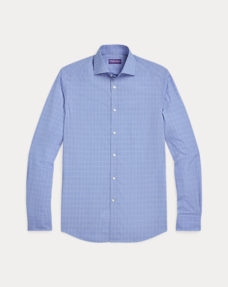 Glen Check Shirt Blue