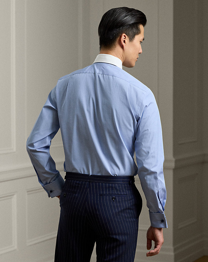 End-on-End Shirt Chambray Blue